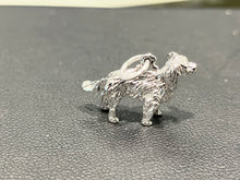 Load image into Gallery viewer, Golden Retriever Silver Charm