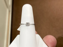 Cargar imagen en el visor de la galería, Princess Cut Diamond Engagement Ring White Gold