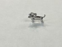 Load image into Gallery viewer, Basset Hound Silver Charm