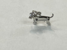 Load image into Gallery viewer, Basset Hound Silver Charm