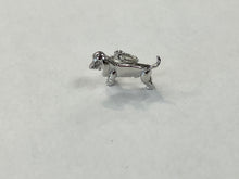 Load image into Gallery viewer, Basset Hound Silver Charm