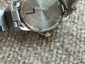 Seiko Essentials Men's Two Tone Stainless Steel Watch