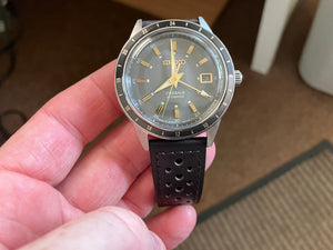 Seiko Presage Automatic Watch With Leather Strap