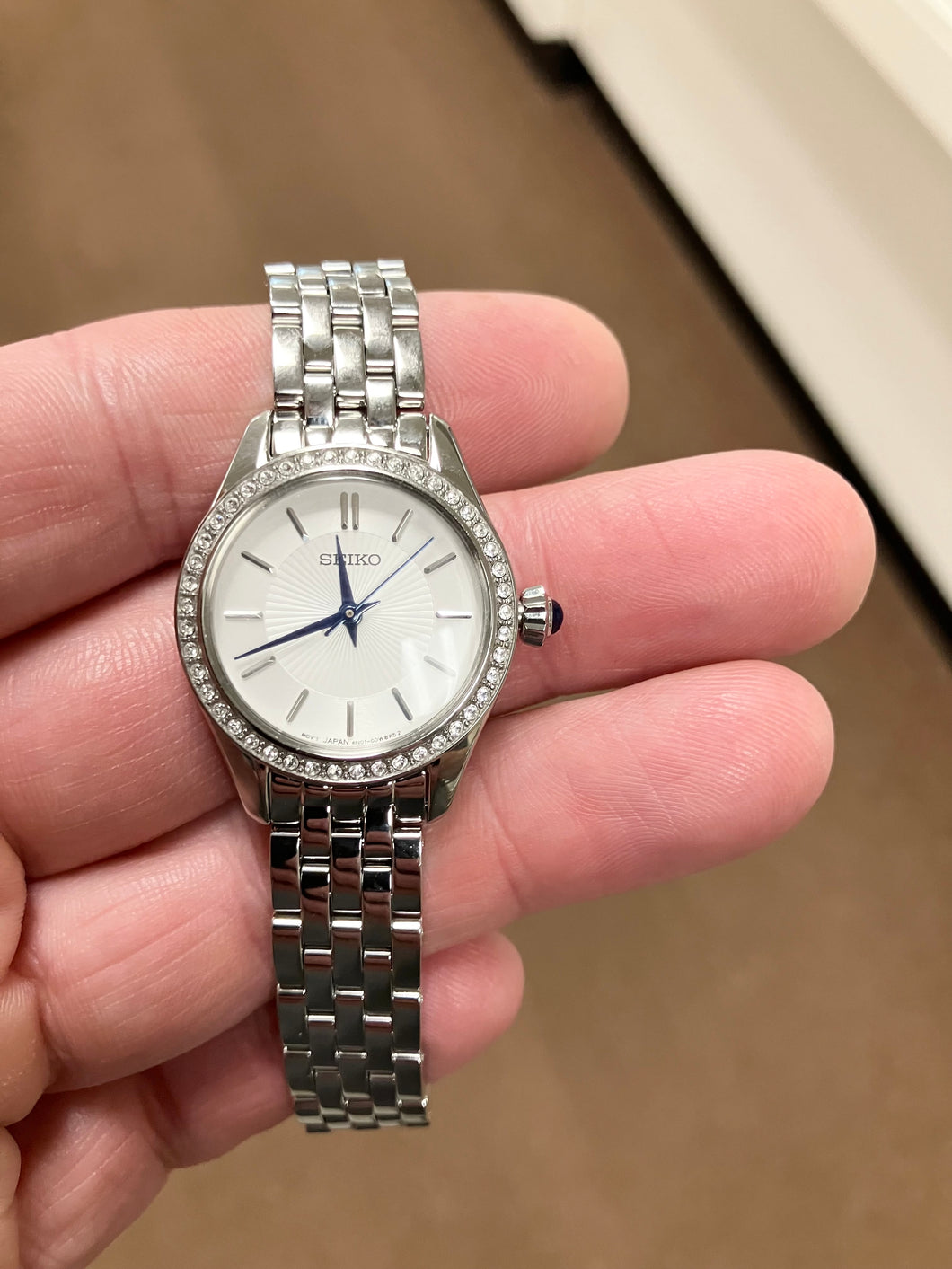 Seiko Women's Watch With Crystals