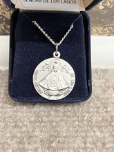 Load image into Gallery viewer, Senora de los Lagos Silver Pendant With Chain