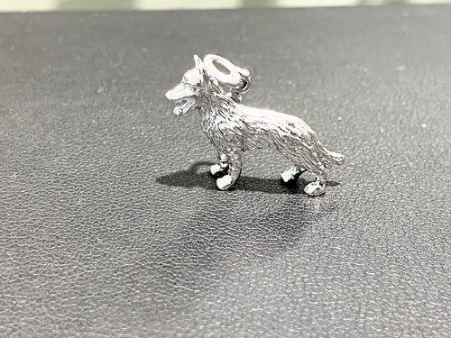 German Shepherd Silver Charm