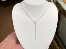 Load image into Gallery viewer, Diamond Silver Necklace