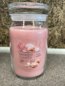Pink Sands Scented Jar Candle