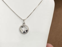 Load image into Gallery viewer, Silver Star Diamond Adjustable Necklace