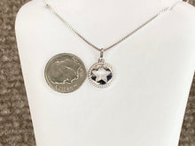 Load image into Gallery viewer, Silver Star Diamond Adjustable Necklace