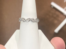 Load image into Gallery viewer, Silver Diamond Ring