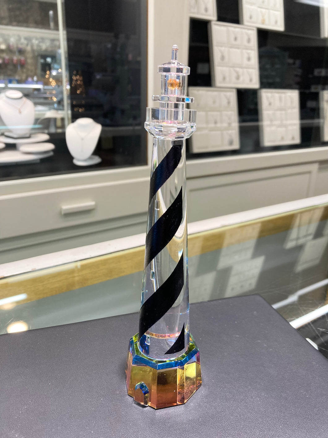 Cape Hatteras Lighthouse Crystal Figurine