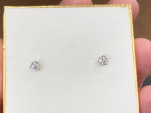 Load image into Gallery viewer, Lab Grown Diamond Stud Earrings 0.65 Carats