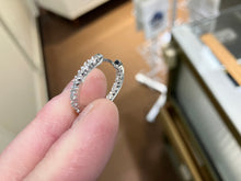 Load image into Gallery viewer, Inside Outside Diamond Hoop Earrings 1.08 Carats