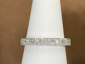 White Gold Diamond Wedding Ring