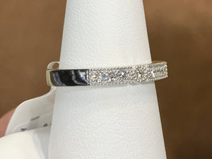 White Gold Diamond Wedding Ring