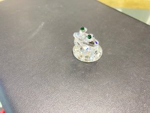 Frog Crystal Figurine