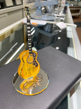 Load image into Gallery viewer, Acoustic Guitar Glass Figurine