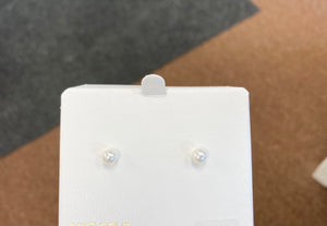 Cultured Pearl Earrings 4.5 Millimeters