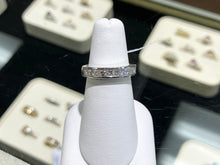 Charger l&#39;image dans la galerie, Princess Cut Natural Diamond White Gold Ring