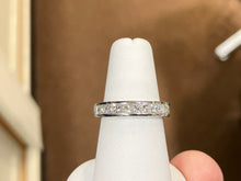 Load image into Gallery viewer, Princess Cut Natural Diamond White Gold Ring