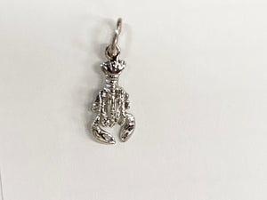 Silver Lobster Charm