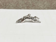 Load image into Gallery viewer, Greyhound Silver Charm