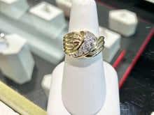 Charger l&#39;image dans la galerie, Natural Diamond Gold Ring 0.27 Carats