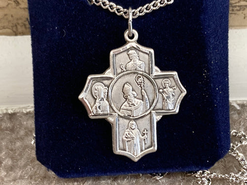 Irish Five Way Cross And Chain