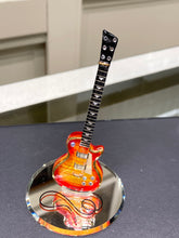 Cargar imagen en el visor de la galería, Cherry Burst Guitar Glass Figurine
