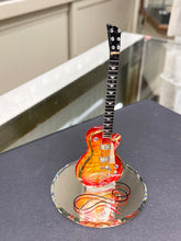 Load image into Gallery viewer, Cherry Burst Guitar Glass Figurine