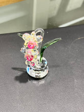 Load image into Gallery viewer, Angel Heart Orchid Crystal Figurine