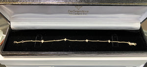 Diamond Star Gold Bracelet