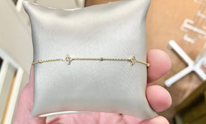 Diamond Star Gold Bracelet