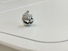 Load image into Gallery viewer, Jack O Lantern Silver Charm