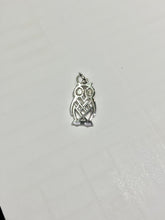 Load image into Gallery viewer, Owl Silver Charm