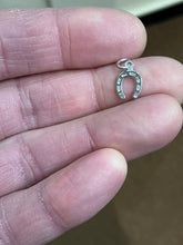 Load image into Gallery viewer, Silver Horseshoe Charm