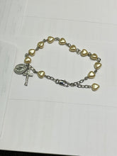 Charger l&#39;image dans la galerie, Synthetic Pearl Rosary Bracelet