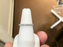 Load image into Gallery viewer, Half Carat Natural Diamond White Gold Ring