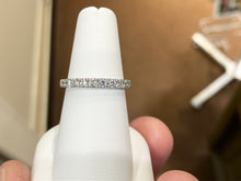 Load image into Gallery viewer, Half Carat Natural Diamond White Gold Ring