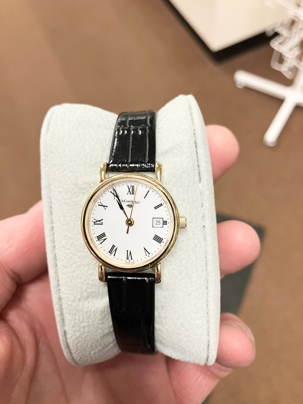 DeGrandpre Jewelers Women's Watch Gold Tone Water Resistant
