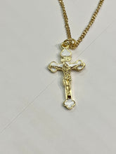 Load image into Gallery viewer, Gold Plated Crucifix And Chain