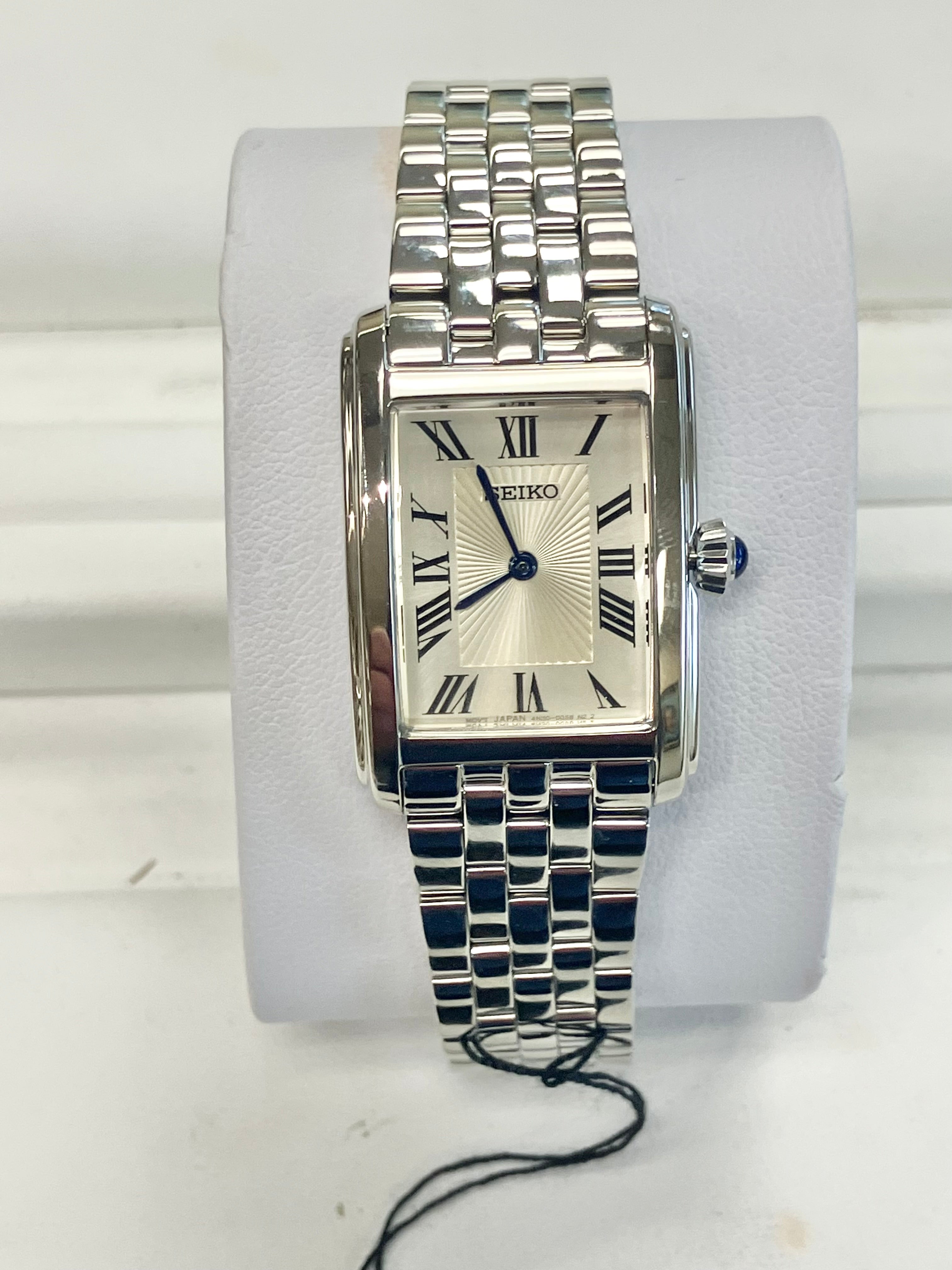 Women's Seiko Watch Stainless Steel With Roman Numerals