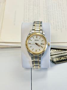 Seiko Women's Two Tone Stainless Watch With Date