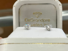 Charger l&#39;image dans la galerie, Lab Created Diamond Stud Earrings 1.41 Carats