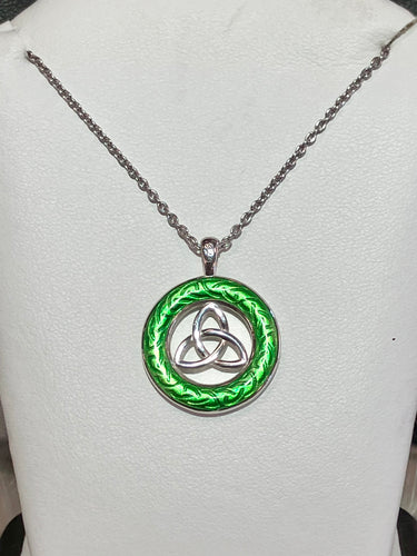Silver Celtic Adjustable Necklace