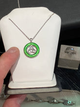 Load image into Gallery viewer, Silver Celtic Adjustable Necklace