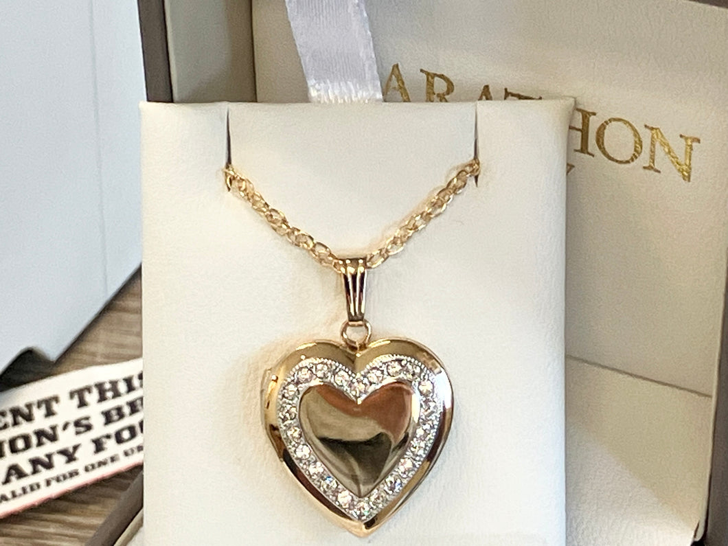Gold Filled Heart Shaped Locket