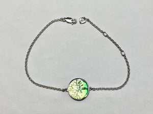 Silver Tree Of Life Adjustable Bracelet