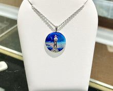 Load image into Gallery viewer, Lighthouse Sterling Silver Adjustable Necklace